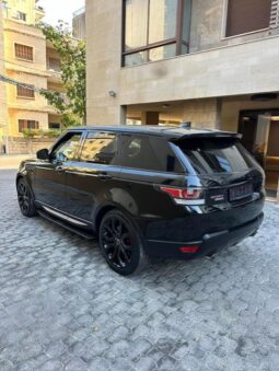 RANGE ROVER SPORT V8 DYNAMIC 2017 BLACK ON BLACK