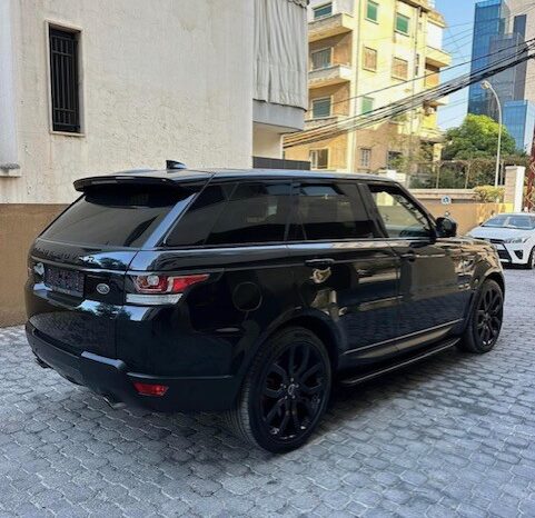 RANGE ROVER SPORT V8 DYNAMIC 2017 BLACK ON BLACK full