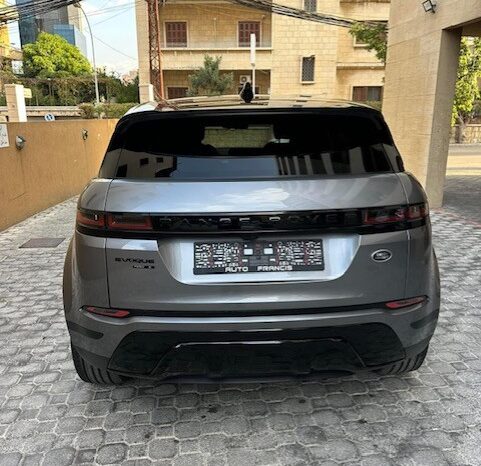 RANGE ROVER EVOQUE P250 2020 GRAY ON BLACK full