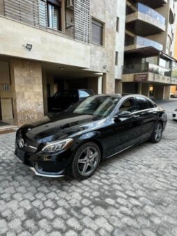 MERCEDES C300 AMG-LINE 4MATIC 2016 BLACK ON TAN