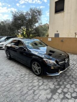 MERCEDES C300 AMG-LINE 4MATIC 2016 BLACK ON TAN