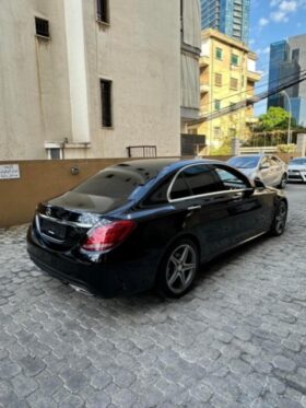 MERCEDES C300 AMG-LINE 4MATIC 2016 BLACK ON TAN