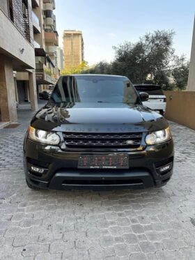 RANGE ROVER SPORT V6 HSE 2017 BLACK ON BLACK