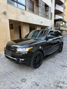 RANGE ROVER SPORT V6 HSE 2017 BLACK ON BLACK