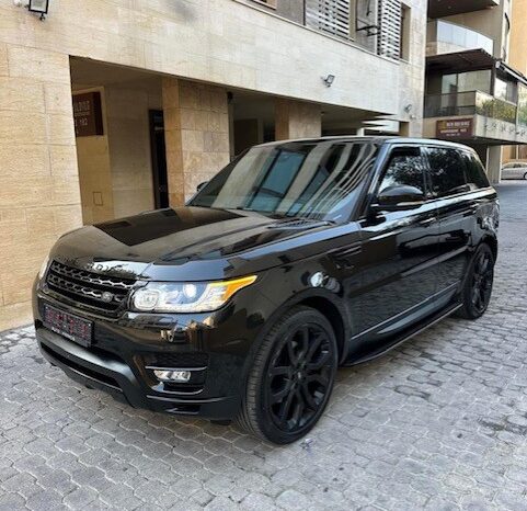 RANGE ROVER SPORT V6 HSE 2017 BLACK ON BLACK full