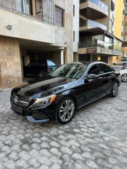 MERCEDES C300 2017 BLACK ON BLACK