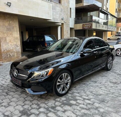 MERCEDES C300 2017 BLACK ON BLACK full