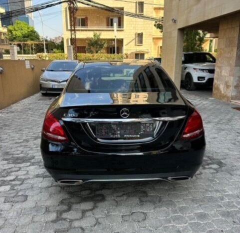 MERCEDES C300 2017 BLACK ON BLACK full