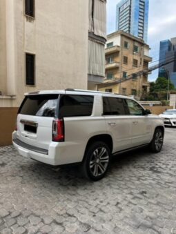 GMC YUKON DENALI 2018 WHITE ON GRAY