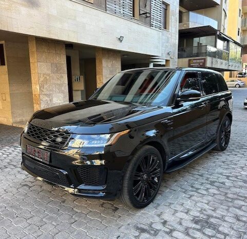 RANGE ROVER SPORT V6 DYNAMIC 2018 BLACK ON BLACK&RED full