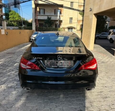 MERCEDES CLA250 AMG-LINE 2015 BLACK ON BLACK full