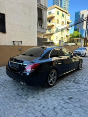 MERCEDES C300 AMG-LINE 4MATIC 2016 BLACK ON TAN