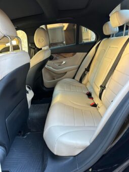 MERCEDES C300 AMG-LINE 4MATIC 2016 BLACK ON TAN full