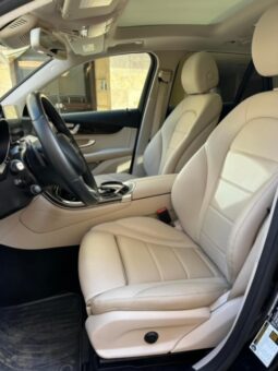 MERCEDES GLC300 AMG-LINE 4MATIC 2016 BLACK ON TAN full