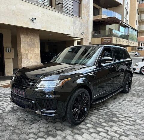 RANGE ROVER SPORT V8 AUTOBIOGRAPHY 2018 BLACK ON BLACK&BASKET full