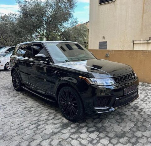 RANGE ROVER SPORT V8 AUTOBIOGRAPHY 2018 BLACK ON BLACK&BASKET full