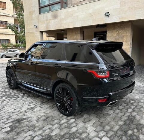 RANGE ROVER SPORT V8 AUTOBIOGRAPHY 2018 BLACK ON BLACK&BASKET full