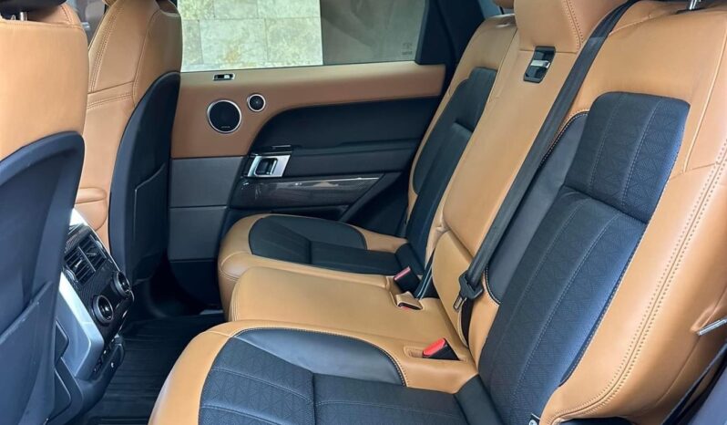 RANGE ROVER SPORT V8 AUTOBIOGRAPHY 2018 BLACK ON BLACK&BASKET full