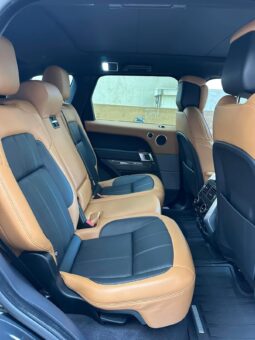 RANGE ROVER SPORT V8 AUTOBIOGRAPHY 2018 BLACK ON BLACK&BASKET full