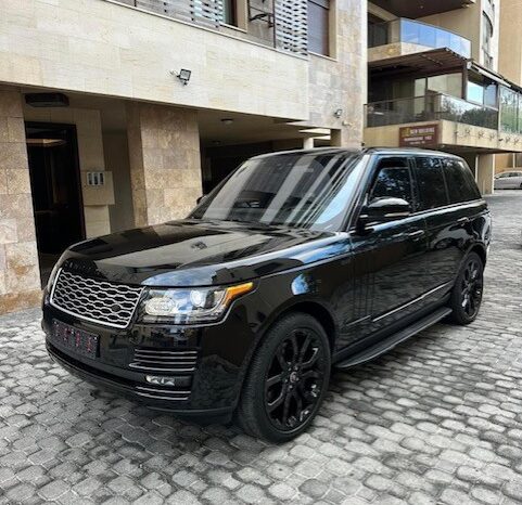 RANGE ROVER VOGUE V8 SUPERCHARGED 2018 BLACK ON BLACK full