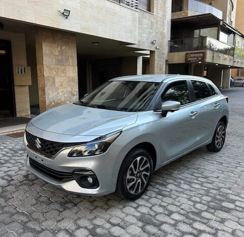 SUZUKI BALENO GLX 2025 (0KM) SILVER ON BLACK full