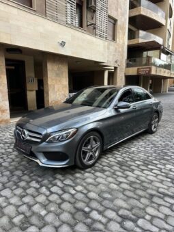 MERCEDES C300 AMG-LINE 4MATIC 2018 GRAY ON BLACK full