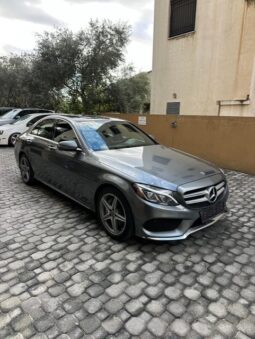 MERCEDES C300 AMG-LINE 4MATIC 2018 GRAY ON BLACK full