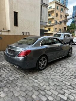 MERCEDES C300 AMG-LINE 4MATIC 2018 GRAY ON BLACK full