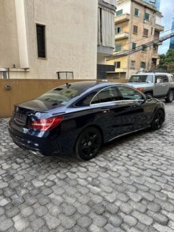 MERCEDES CLA250 AMG-LINE 4MATIC 2018 DARK BLUE ON BLACK full