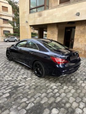 MERCEDES CLA250 AMG-LINE 4MATIC 2018 DARK BLUE ON BLACK