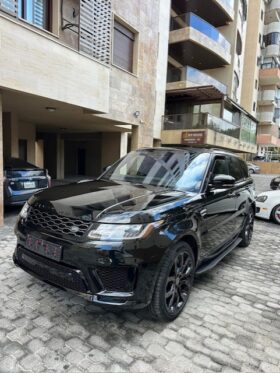 RANGE ROVER SPORT HSE V6 2018 BLACK ON BLACK