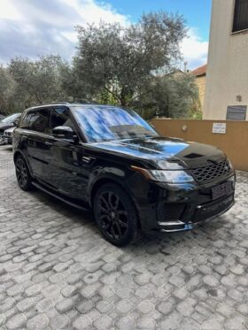 RANGE ROVER SPORT HSE V6 2018 BLACK ON BLACK