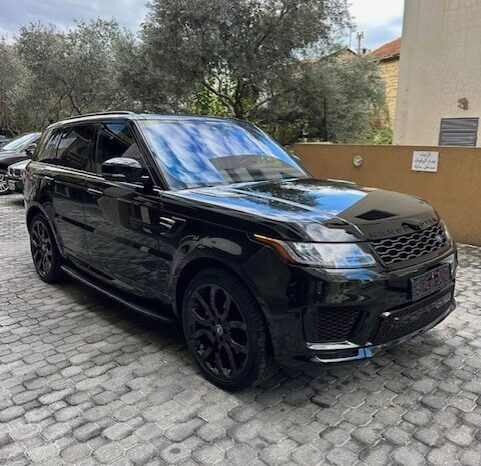 RANGE ROVER SPORT HSE V6 2018 BLACK ON BLACK full