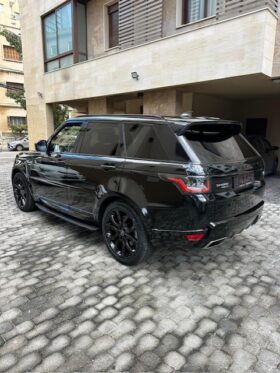 RANGE ROVER SPORT HSE V6 2018 BLACK ON BLACK