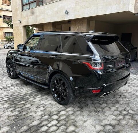 RANGE ROVER SPORT HSE V6 2018 BLACK ON BLACK full