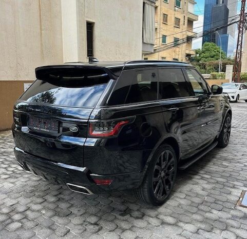 RANGE ROVER SPORT HSE V6 2018 BLACK ON BLACK full