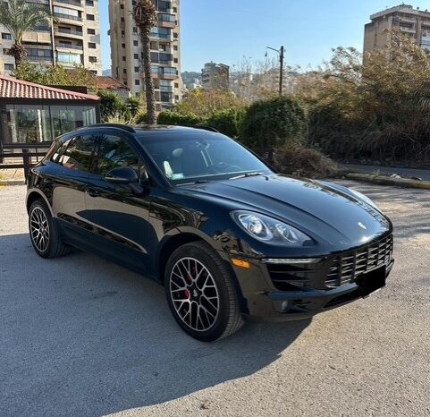 PORSCHE MACAN S 2016 BLACK ON BLACK full