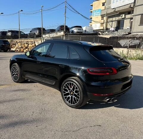 PORSCHE MACAN S 2016 BLACK ON BLACK full