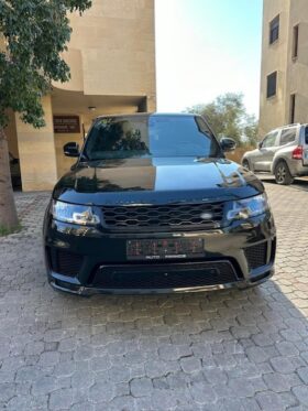 RANGE ROVER SPORT V8 SUPERCHARGED 2018 BLACK ON BLACK