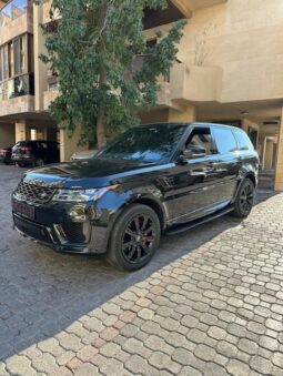 RANGE ROVER SPORT V8 SUPERCHARGED 2018 BLACK ON BLACK full