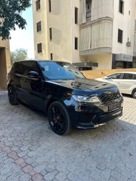 RANGE ROVER SPORT V8 SUPERCHARGED 2018 BLACK ON BLACK