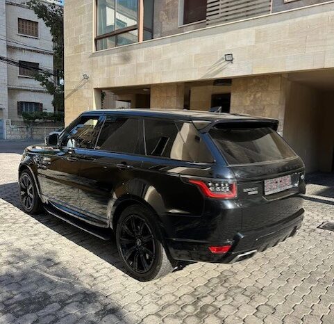 RANGE ROVER SPORT V8 SUPERCHARGED 2018 BLACK ON BLACK full