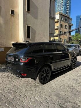 RANGE ROVER SPORT V8 SUPERCHARGED 2018 BLACK ON BLACK