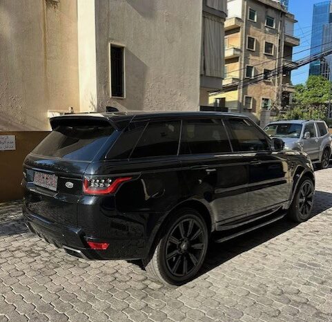 RANGE ROVER SPORT V8 SUPERCHARGED 2018 BLACK ON BLACK full