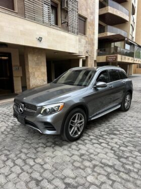 MERCEDES GLC300 AMG-LINE 4MATIC 2016 GRAY ON BLACK