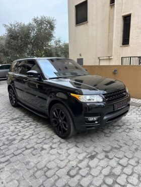 RANGE ROVER SPORT V8 SUPERCHARGED 2016 BLACK ON BLACK