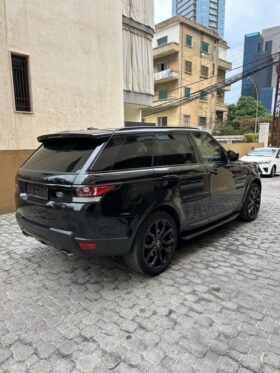 RANGE ROVER SPORT V8 SUPERCHARGED 2016 BLACK ON BLACK