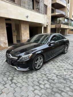 MERCEDES C300 AMG-LINE 2016 4MATIC BLACK ON BLACK full