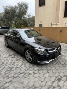 MERCEDES C300 AMG-LINE 2016 4MATIC BLACK ON BLACK full