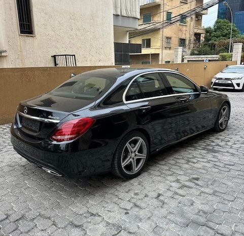 MERCEDES C300 AMG-LINE 2016 4MATIC BLACK ON BLACK full